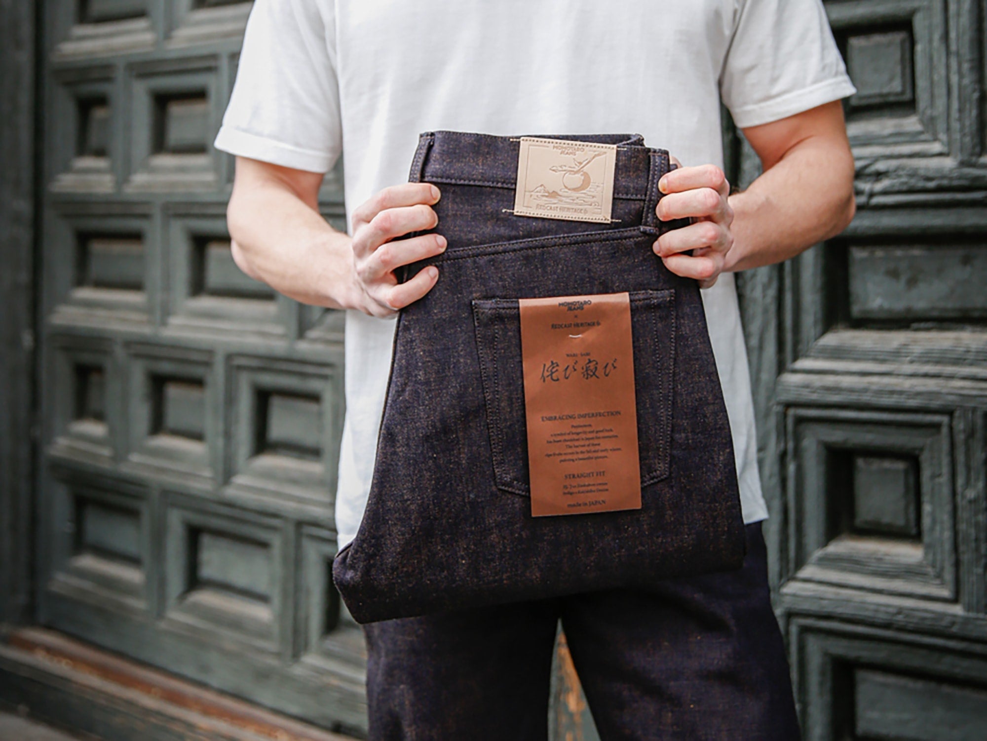 Redcast x Momotaro Kakishibu Jeans collaboration