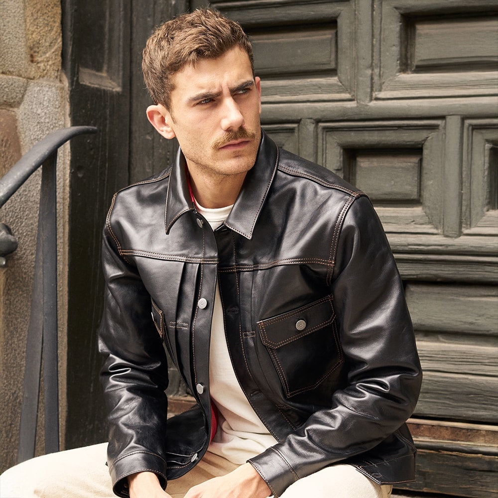 The Flat head Horsehide Jacket