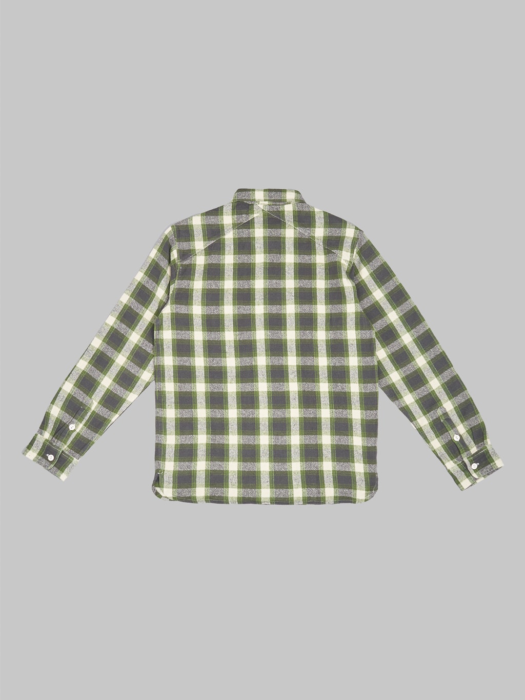 3sixteen Crosscut Flannel Emerald Shaggy Check back