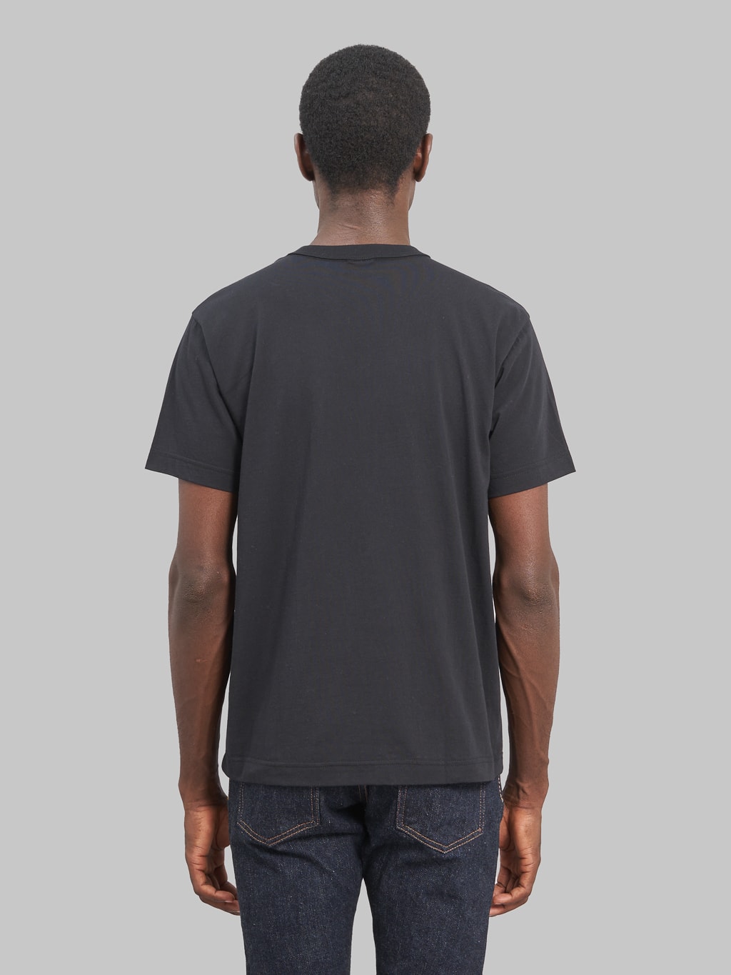 3sixteen pima cotton t-shirt pack model back fit