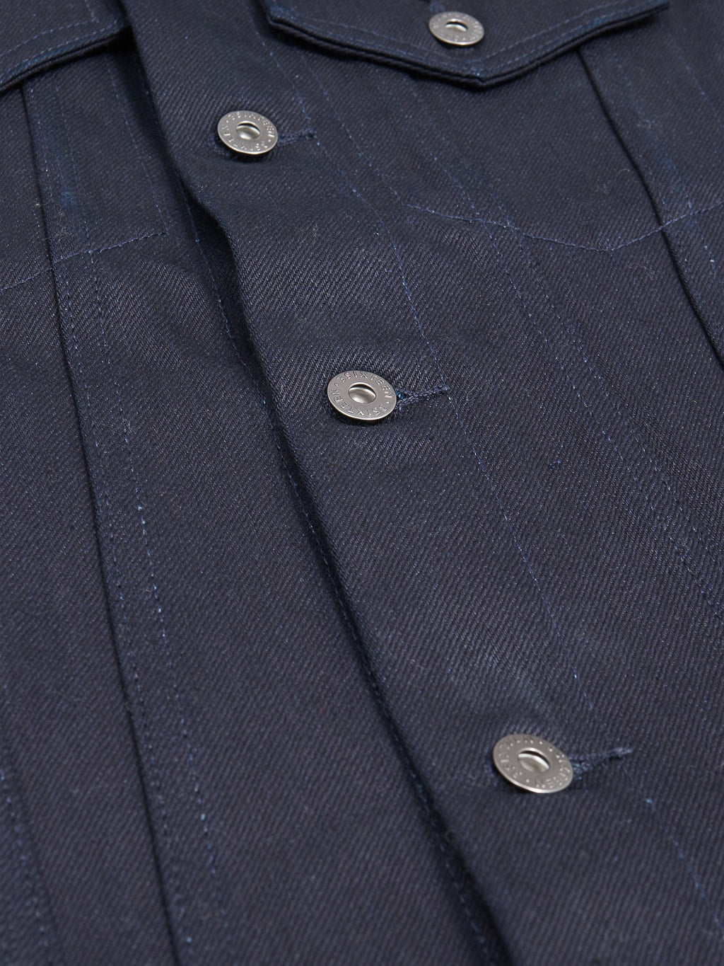 3sixteen type III denim jacket shadow selvedge indigo high contrast fades