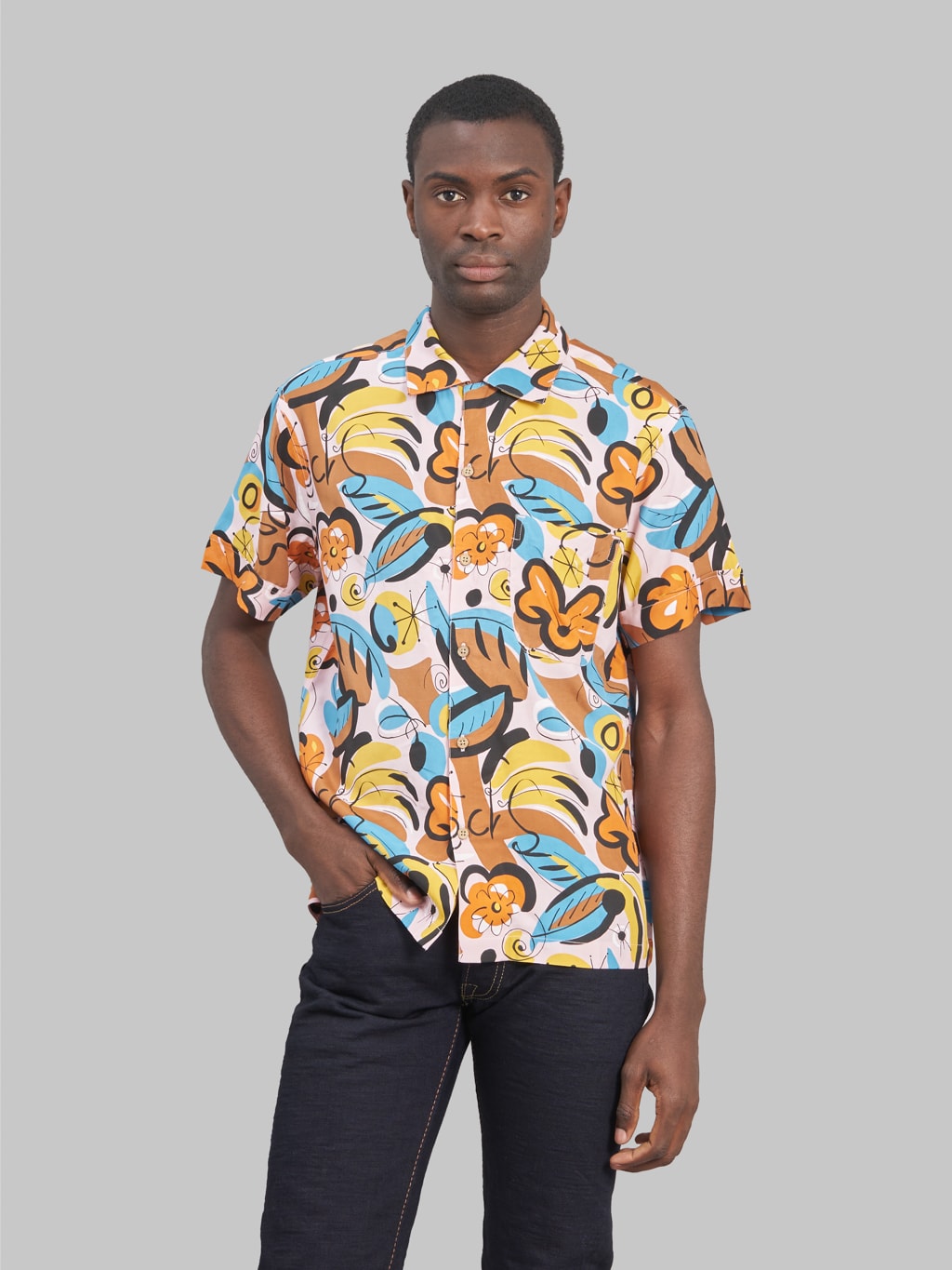 3sixteen Vacation Shirt Tropical Print