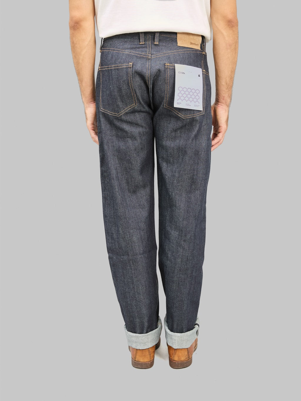 3sixteen CS 100 Classic Straight Jeans back fit