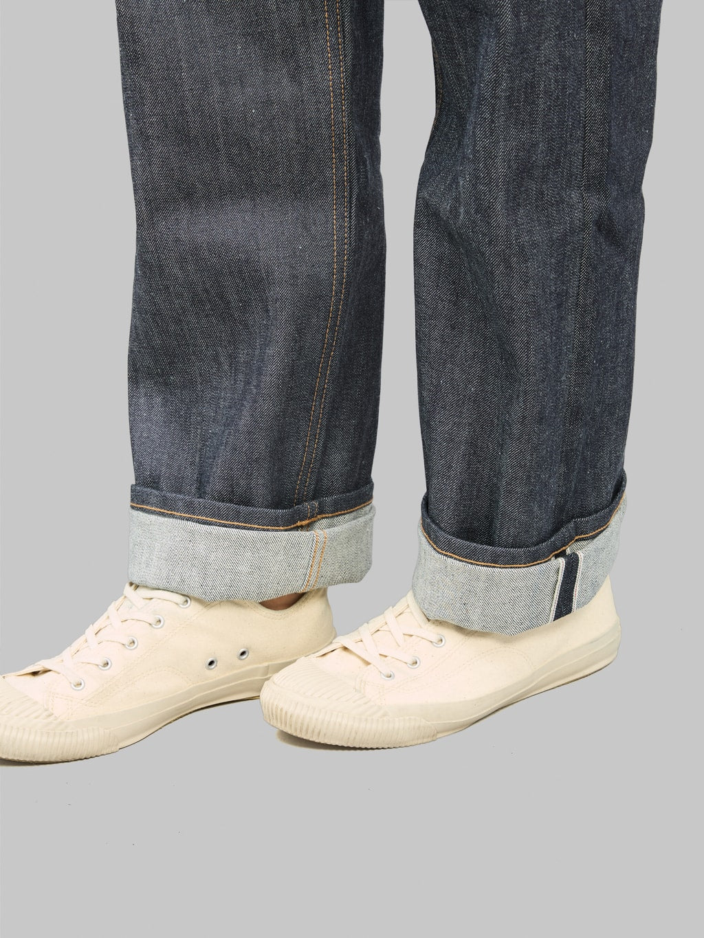 3sixteen RS 100 Relaxed Straight Jeans folded