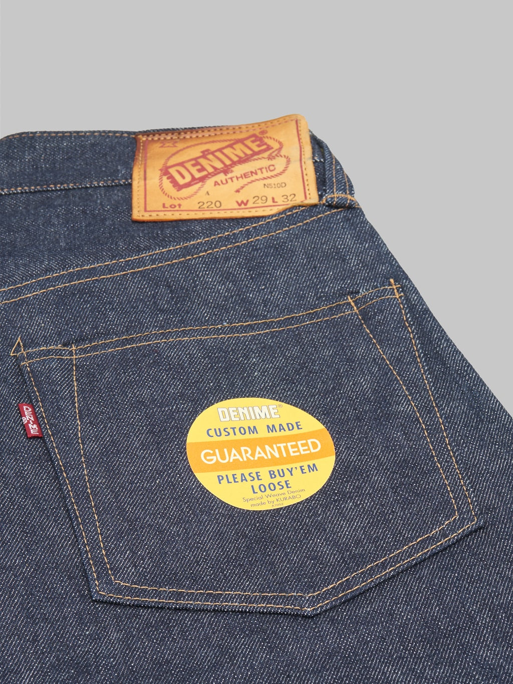 Denime by Warehouse 220A Regular Straight Jeans custom made