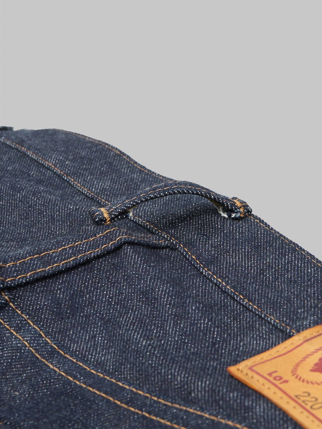 Denime by Warehouse 220A Regular Straight Jeans belt loop