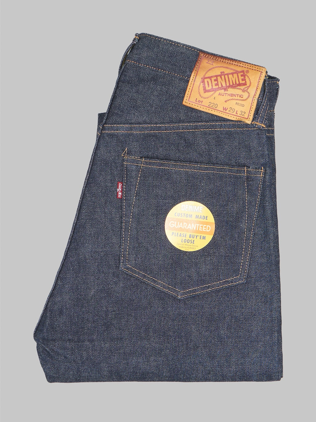 Denime by Warehouse 220A Regular Straight Jeans made in japan