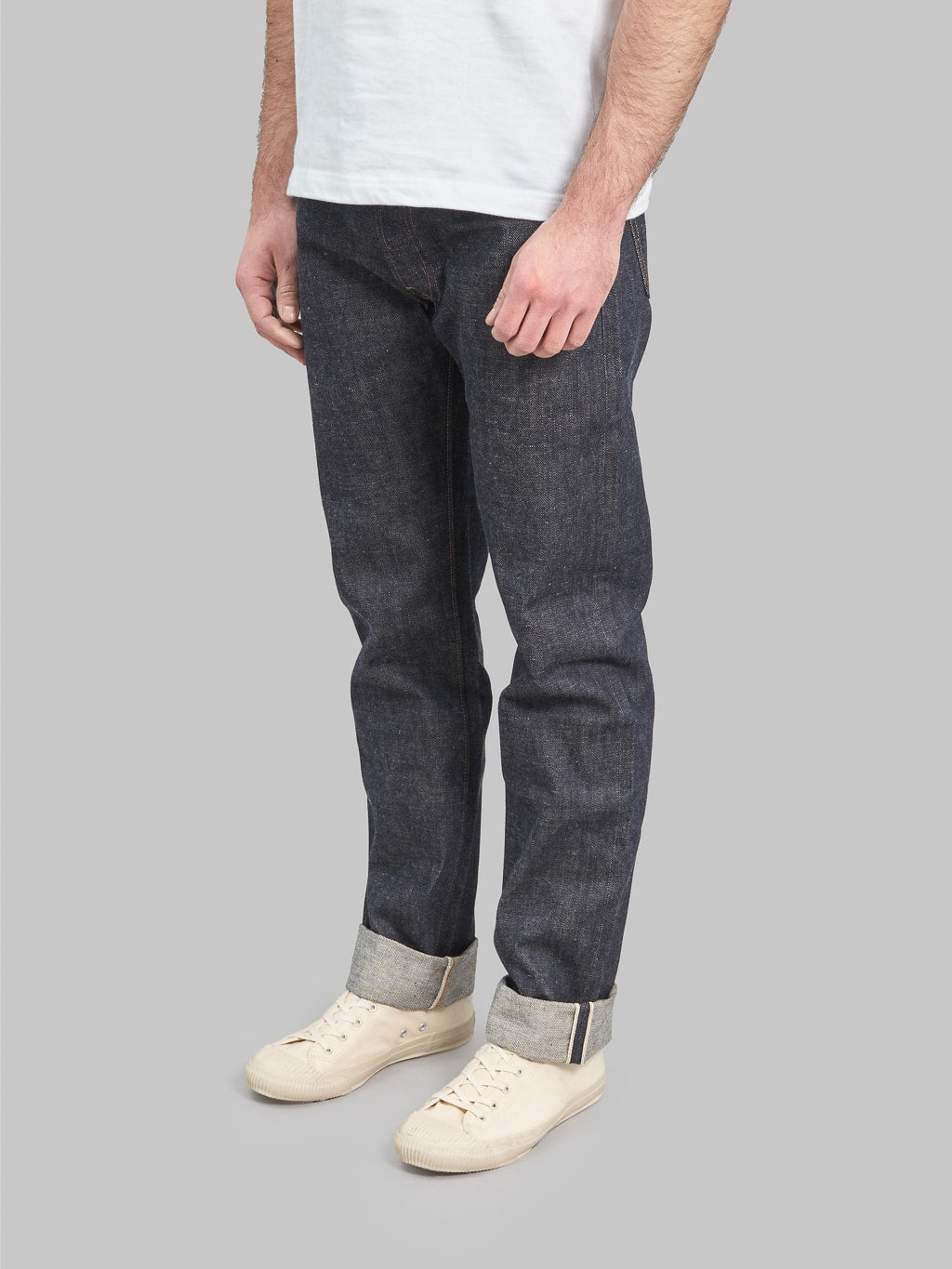Denime by Warehouse 224 66model Regular Straight Jeans side fit