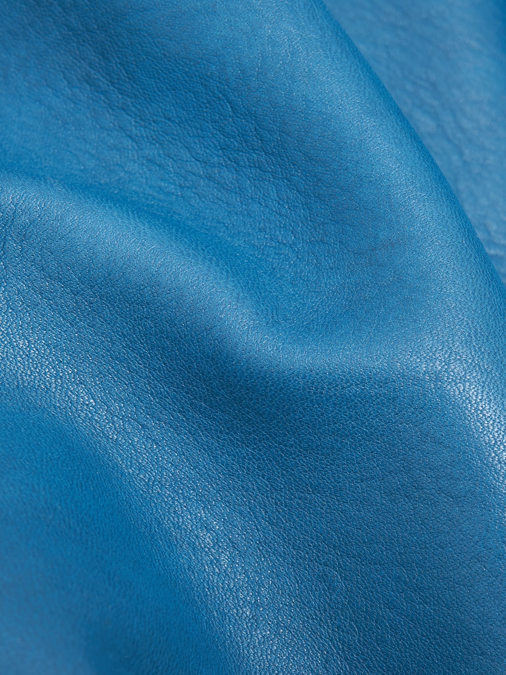 Double Helix Western Pioneer Indigo Dyed Horsehide type 3 Jacket texture