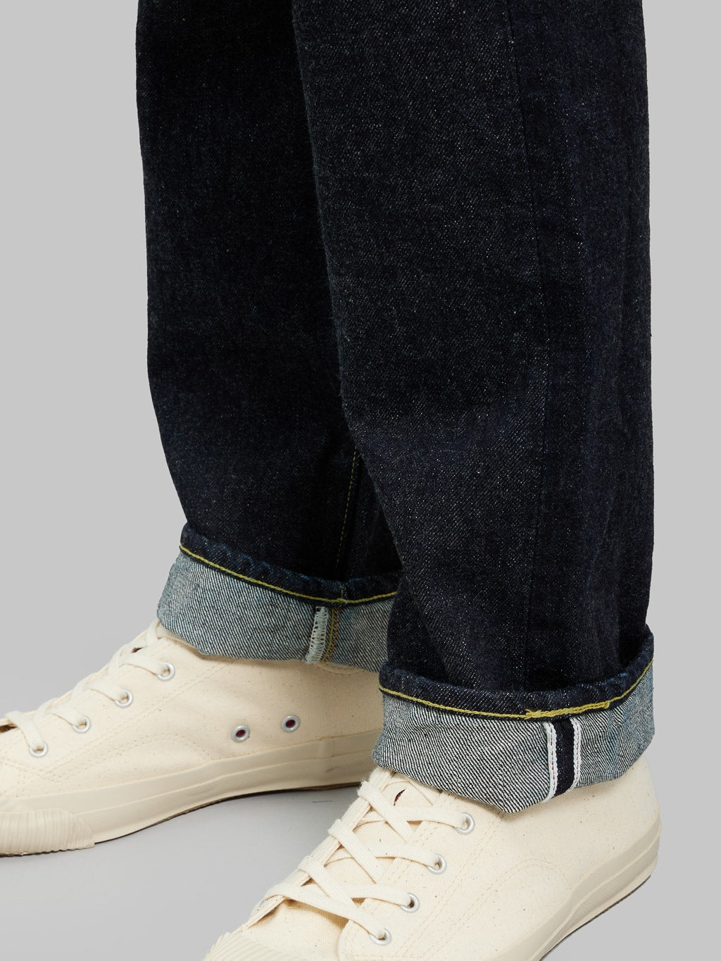 Fob factory slim straight denim jeans selvedge