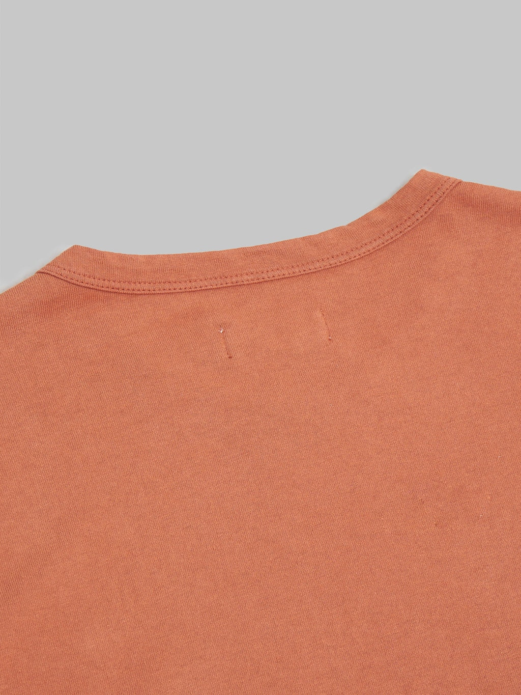 Freenote cloth nine ounce pocket tshirt rust dyeing
