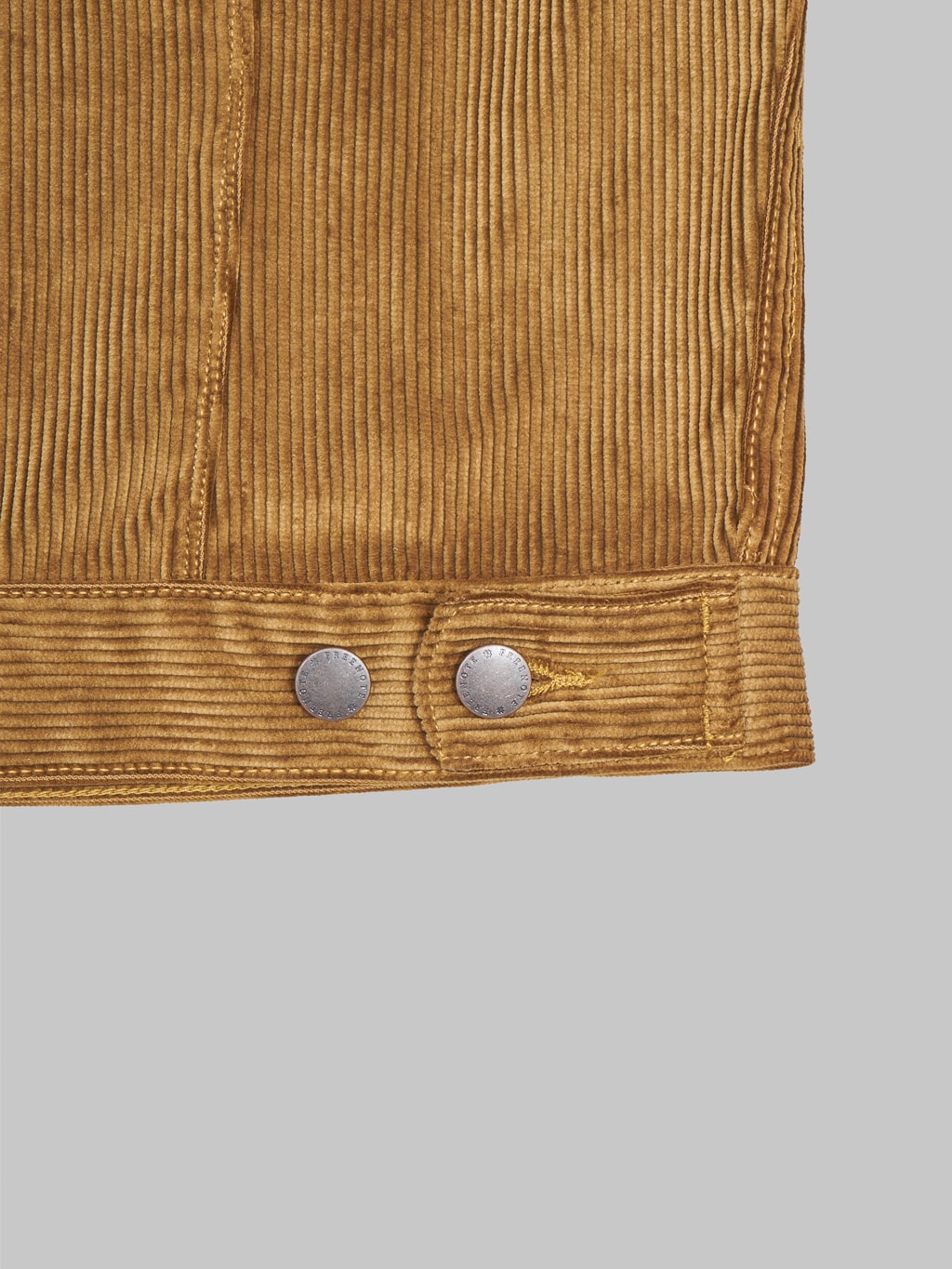 Freenote Cloth Classic Jacket Gold Corduroy waist