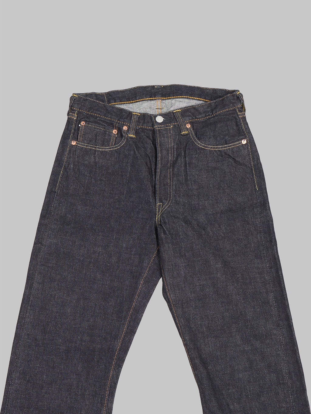 Fullcount 1101XXW regular Straight selvedge Jeans waist