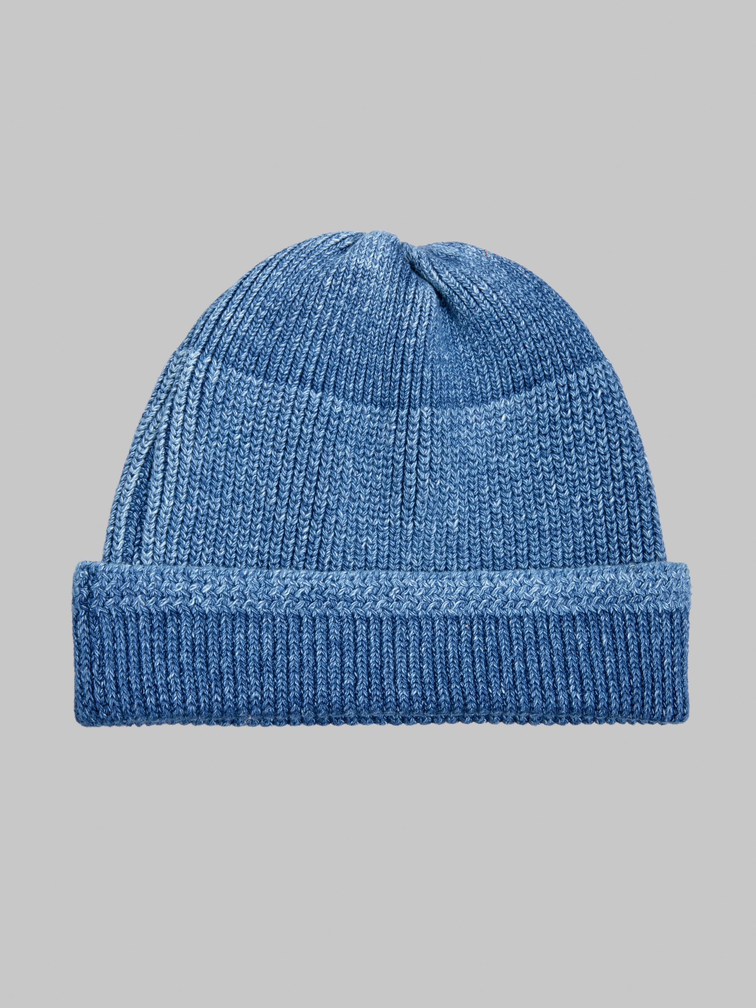 ROTOTO Indigo Mil Watch Cap Light Indigo