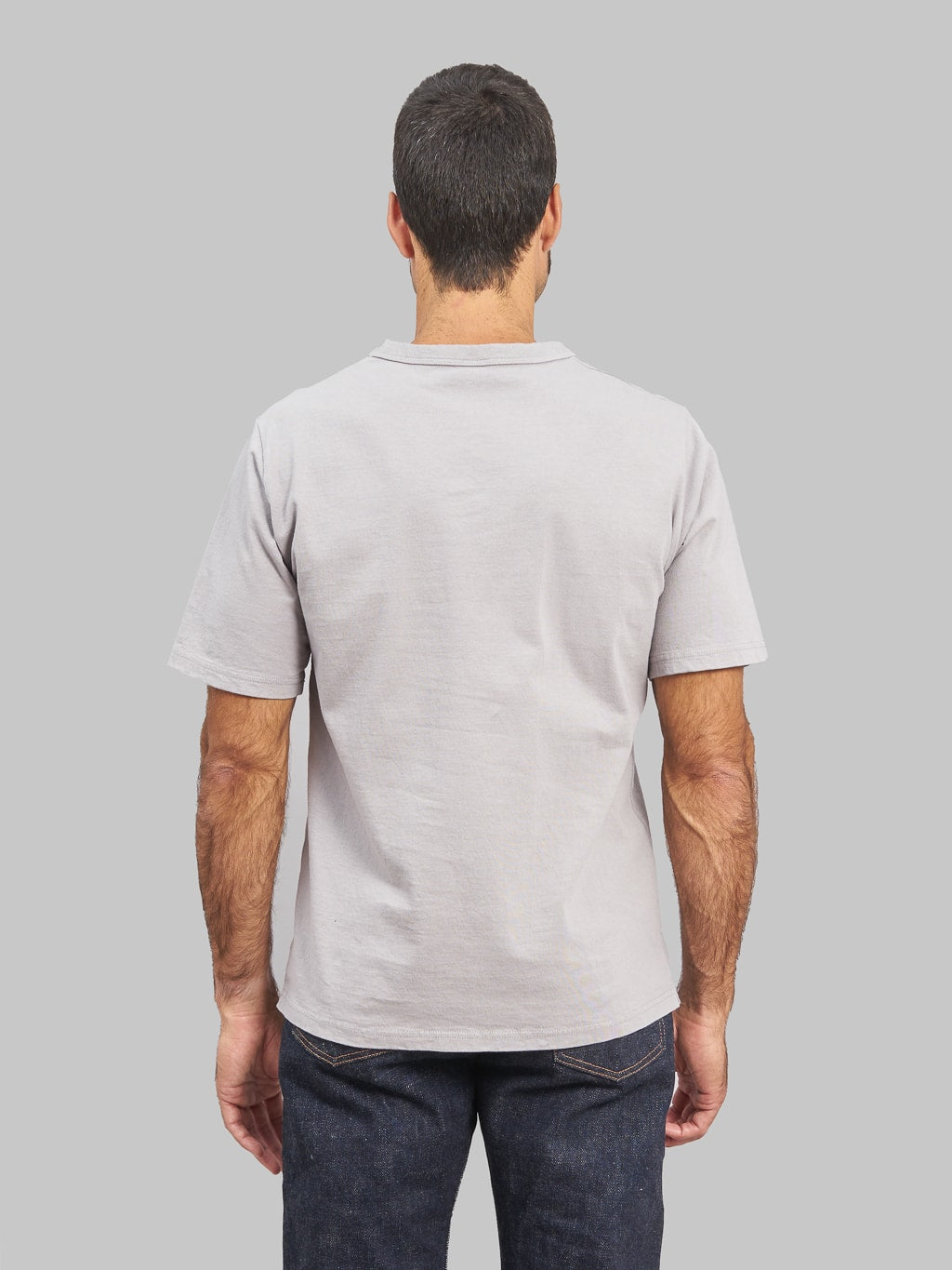 Jackman Lead Off TShirt grey midweight back fit