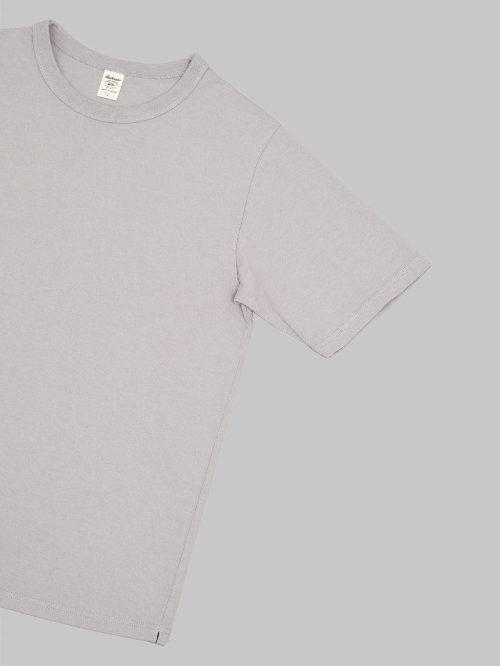 Jackman Lead Off TShirt grey midweight sleeve