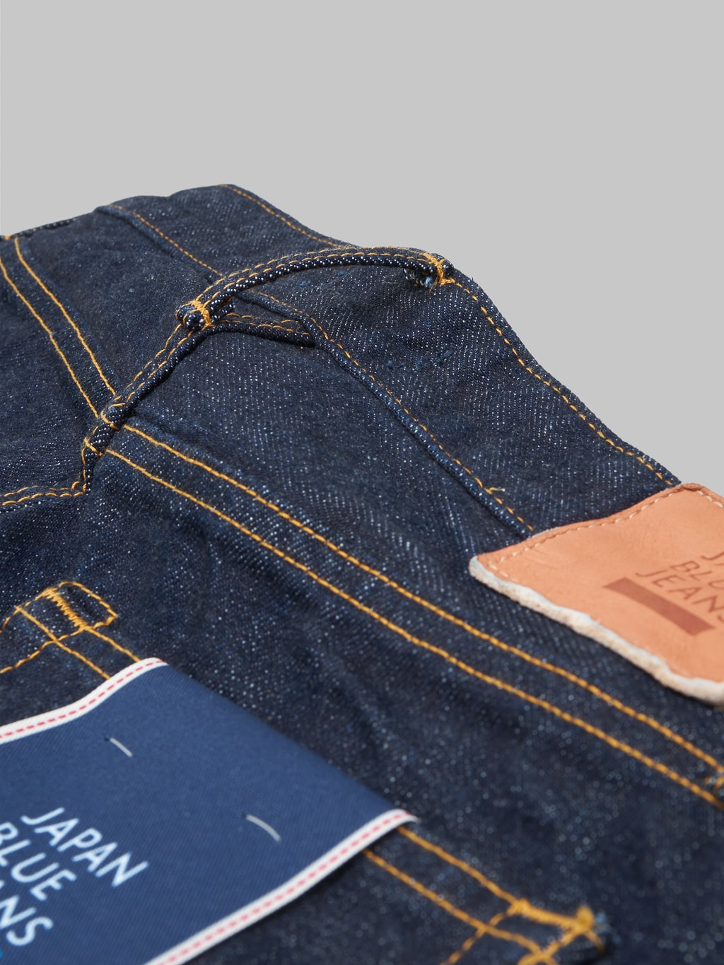 Japan Blue J301 US Cotton Circle Straight Jeans belt loop