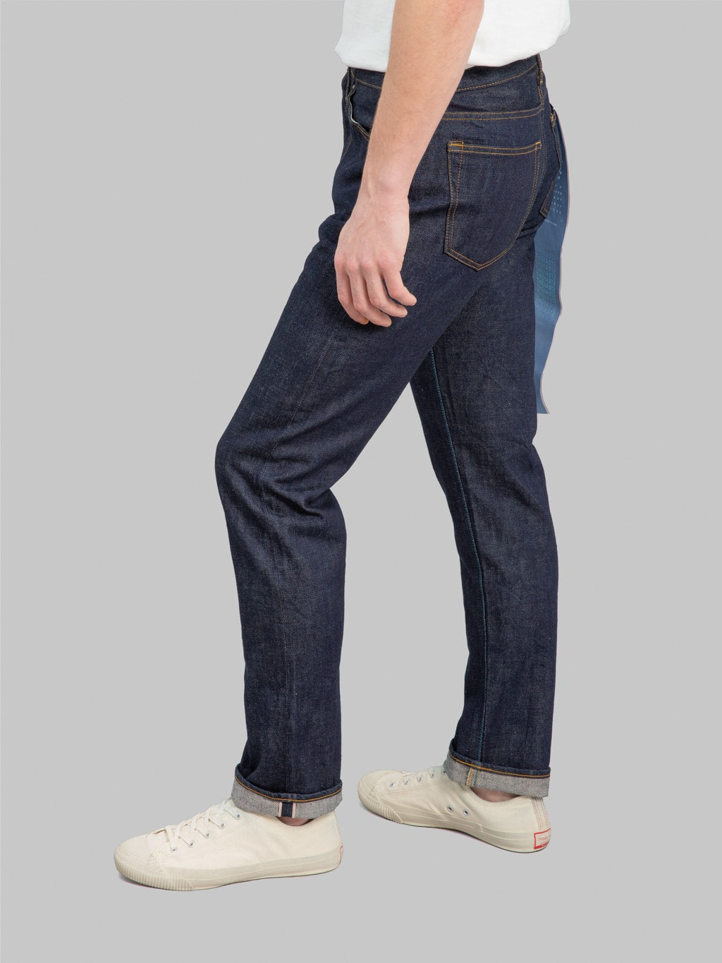 Japan Blue J304 Africa cotton Circle Straight selvedge Jeans fitting