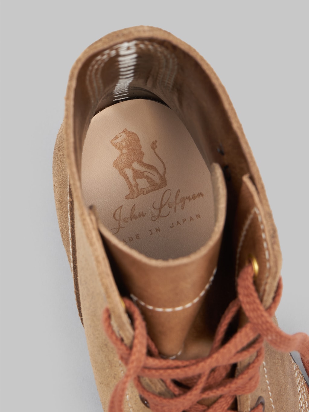 John Lofgren M43 Service Boots Natural CXL interior