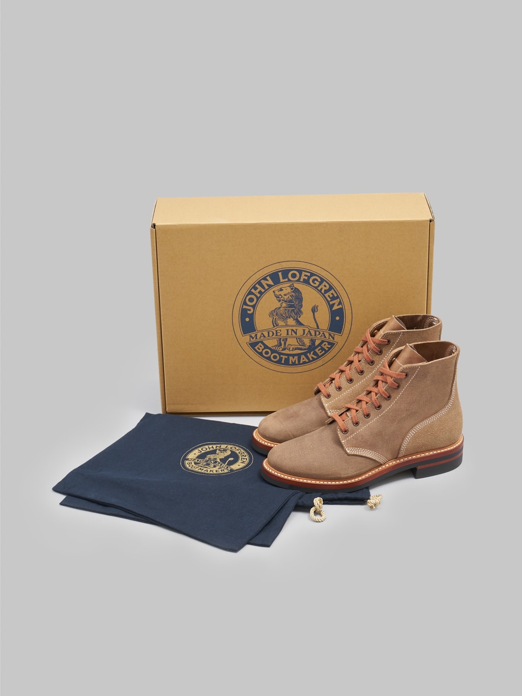 John Lofgren M43 Service Boots Natural CXL packaging