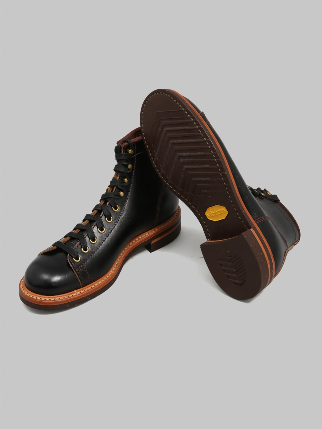 John Lofgren Monkey Boots Shinki Hikaku Horsebutt Black tracksole