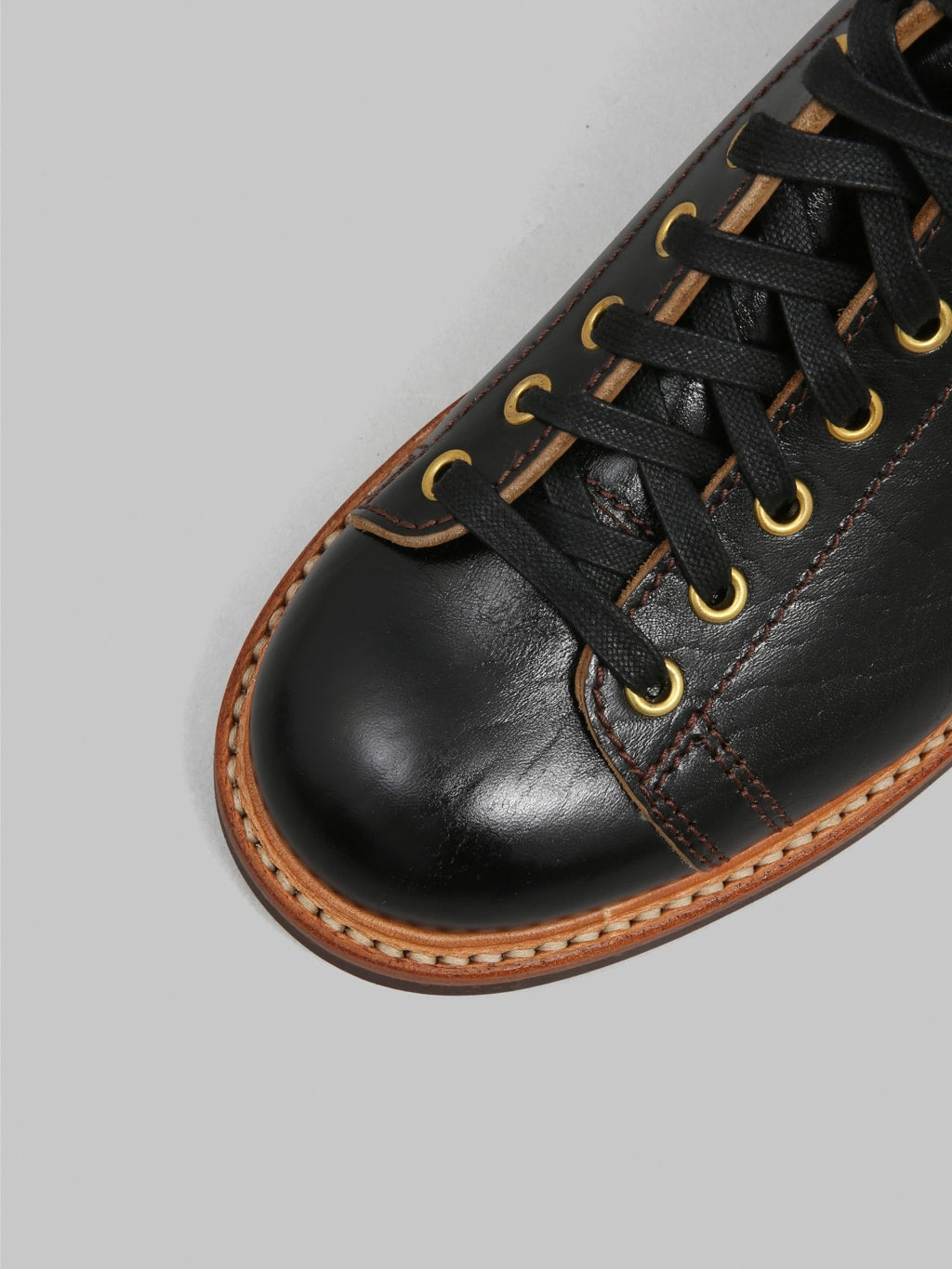 John Lofgren Monkey Boots Shinki Hikaku Horsebutt Black shiny