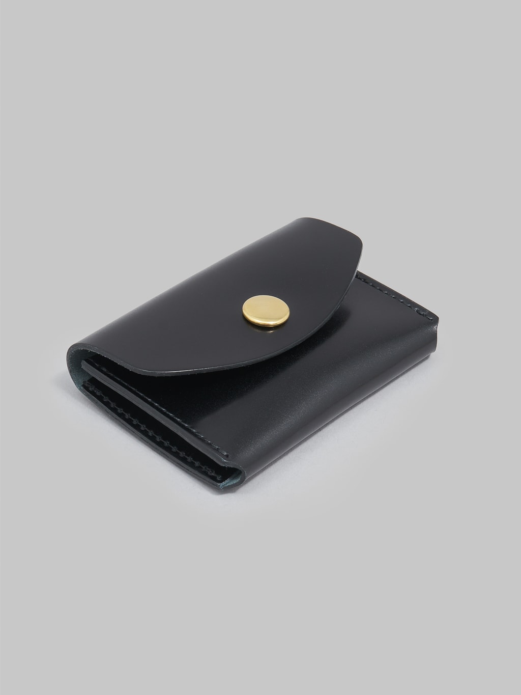 Kobashi Studio Cordovan Card Case Black