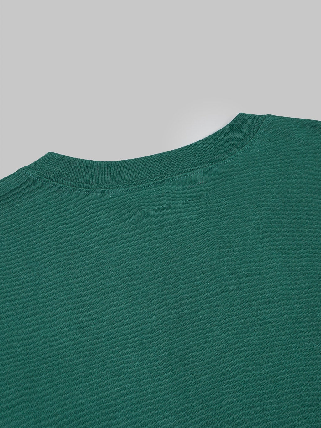 Merz b Schwanen 1950s Loopwheeled Classic TShirt green stitching