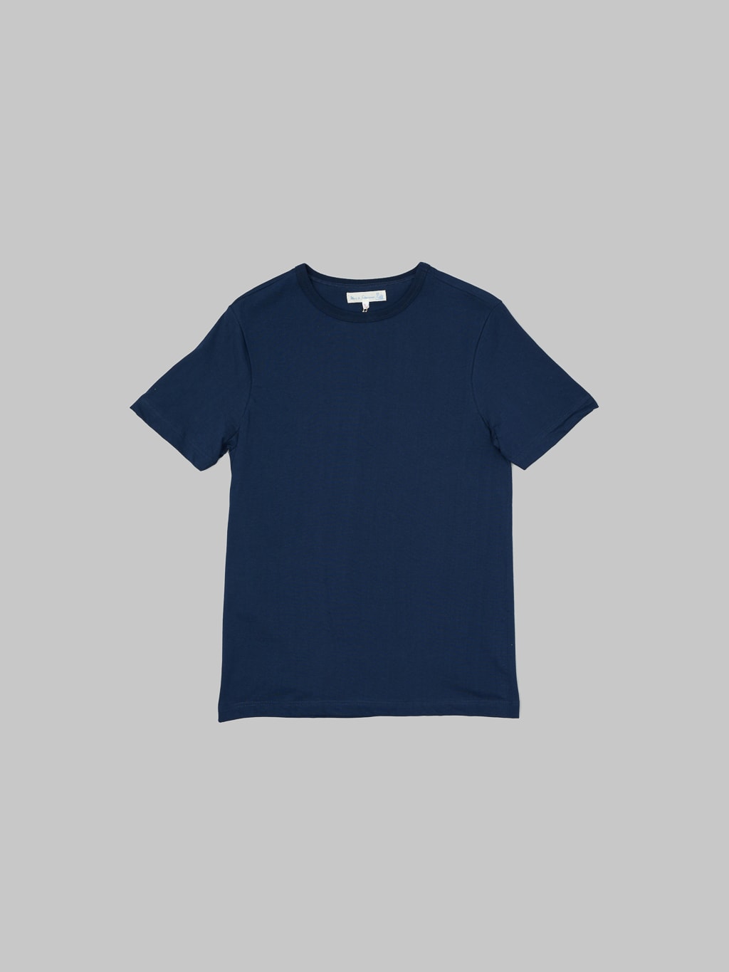 Merz b Schwanen 1950s Loopwheeled Classic Fit TShirt ink blue front