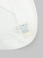 Merz Schwanen 1950s Loopwheeled Classic Fit TShirt white  care label