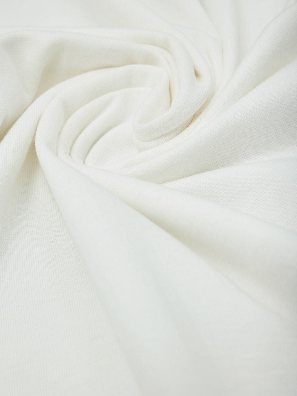 Merz Schwanen 1950s Loopwheeled Classic Fit TShirt white texture
