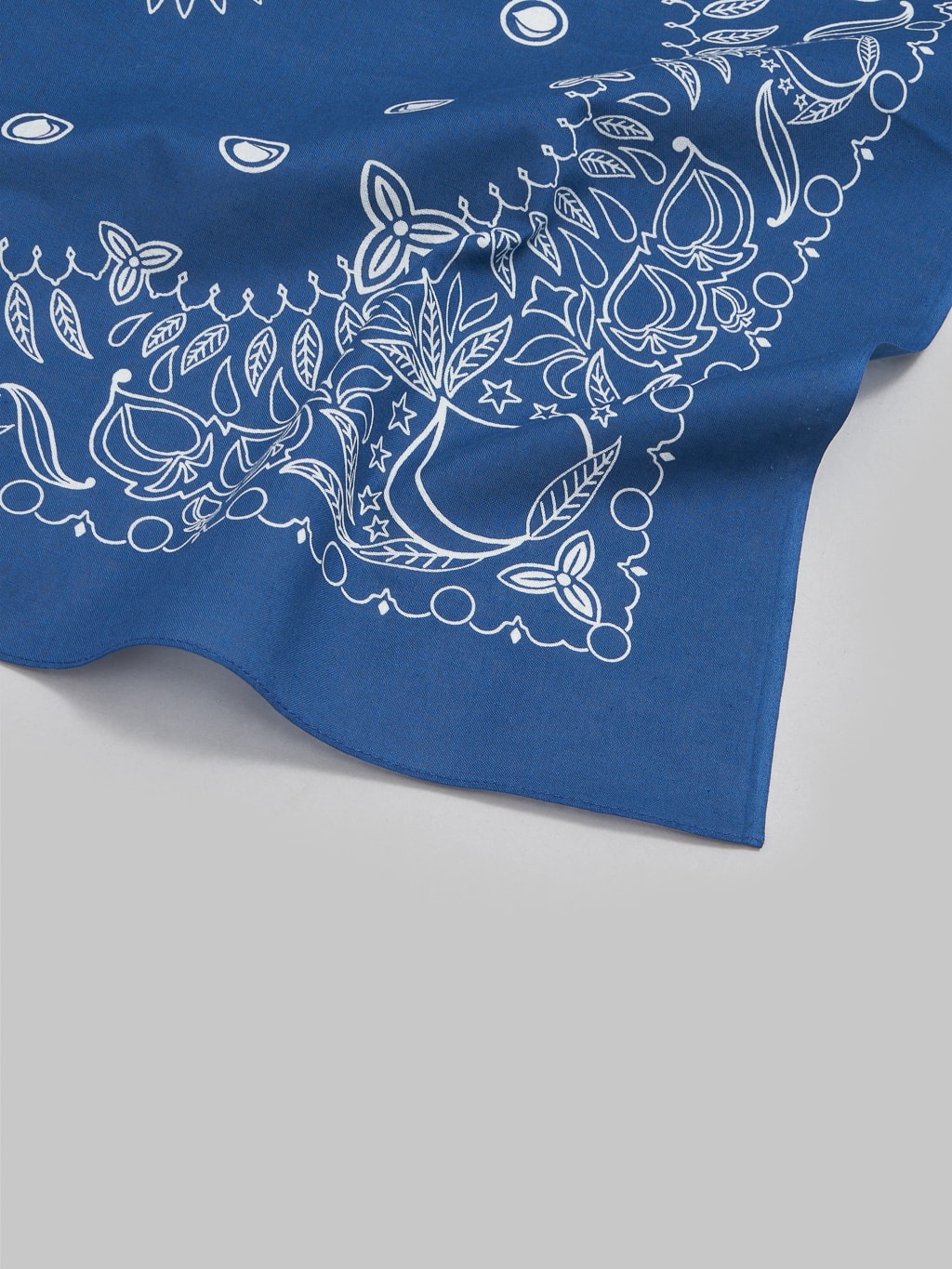 Momotaro AS 60 Original Bandana blue cotton texture