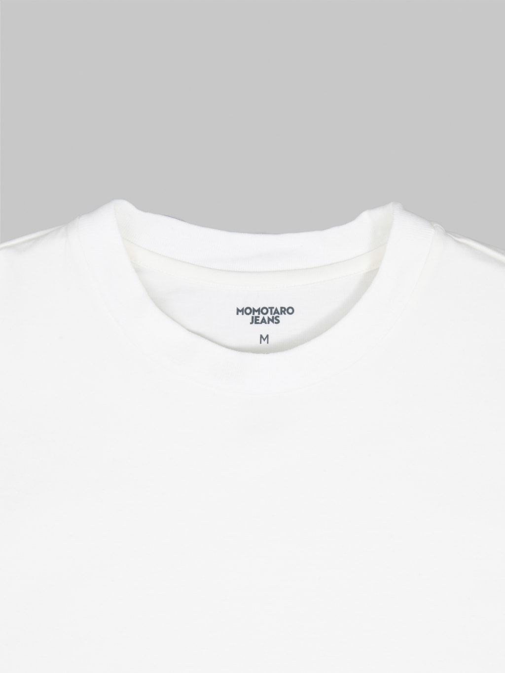 Momotaro MXTS1031 Heavy Ounce T-Shirt White collar