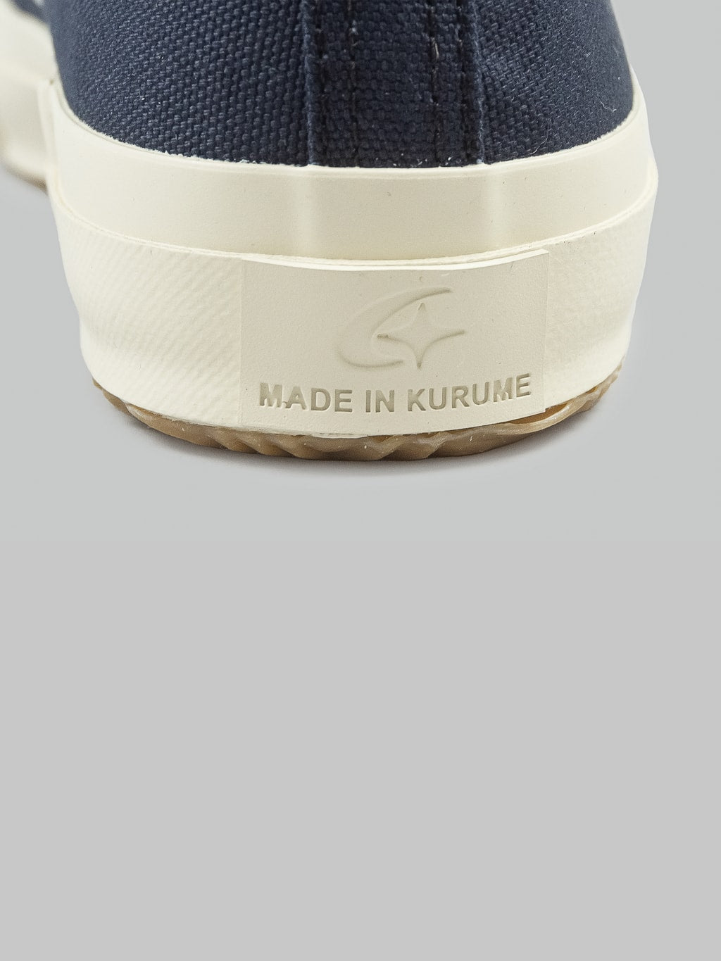 Moonstar gym classic deep navy vulcanized sneakers brand tag sole