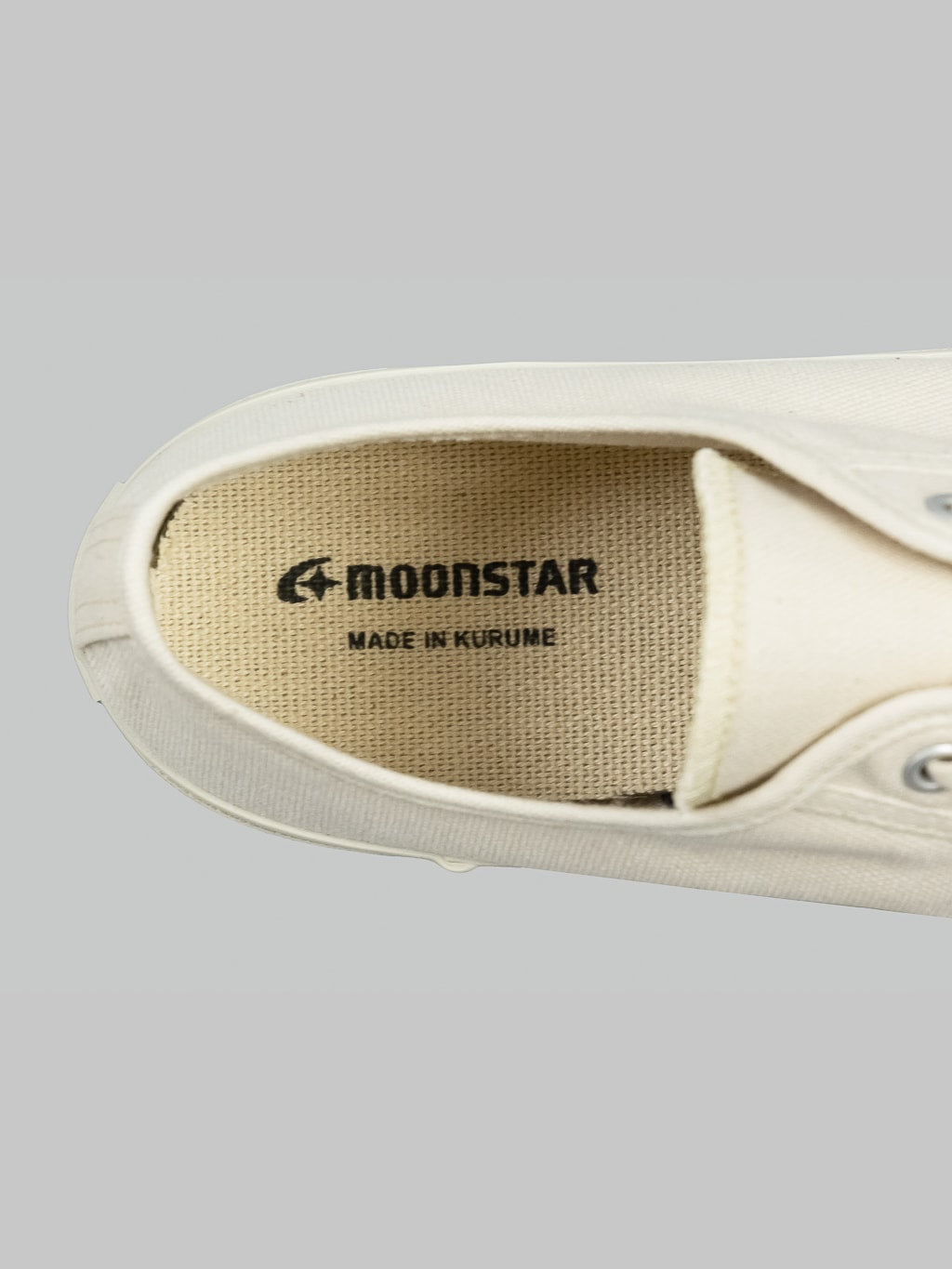 Moonstar Gym Classic White Sneakers interior insole