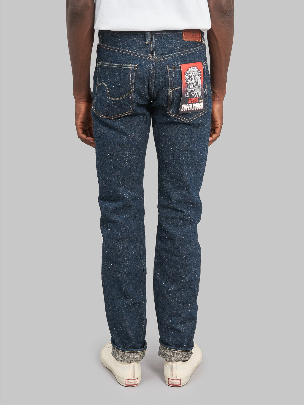 ONI Denim 246SESR Secret Super Rough Neat Straight selvedge Jeans back fit