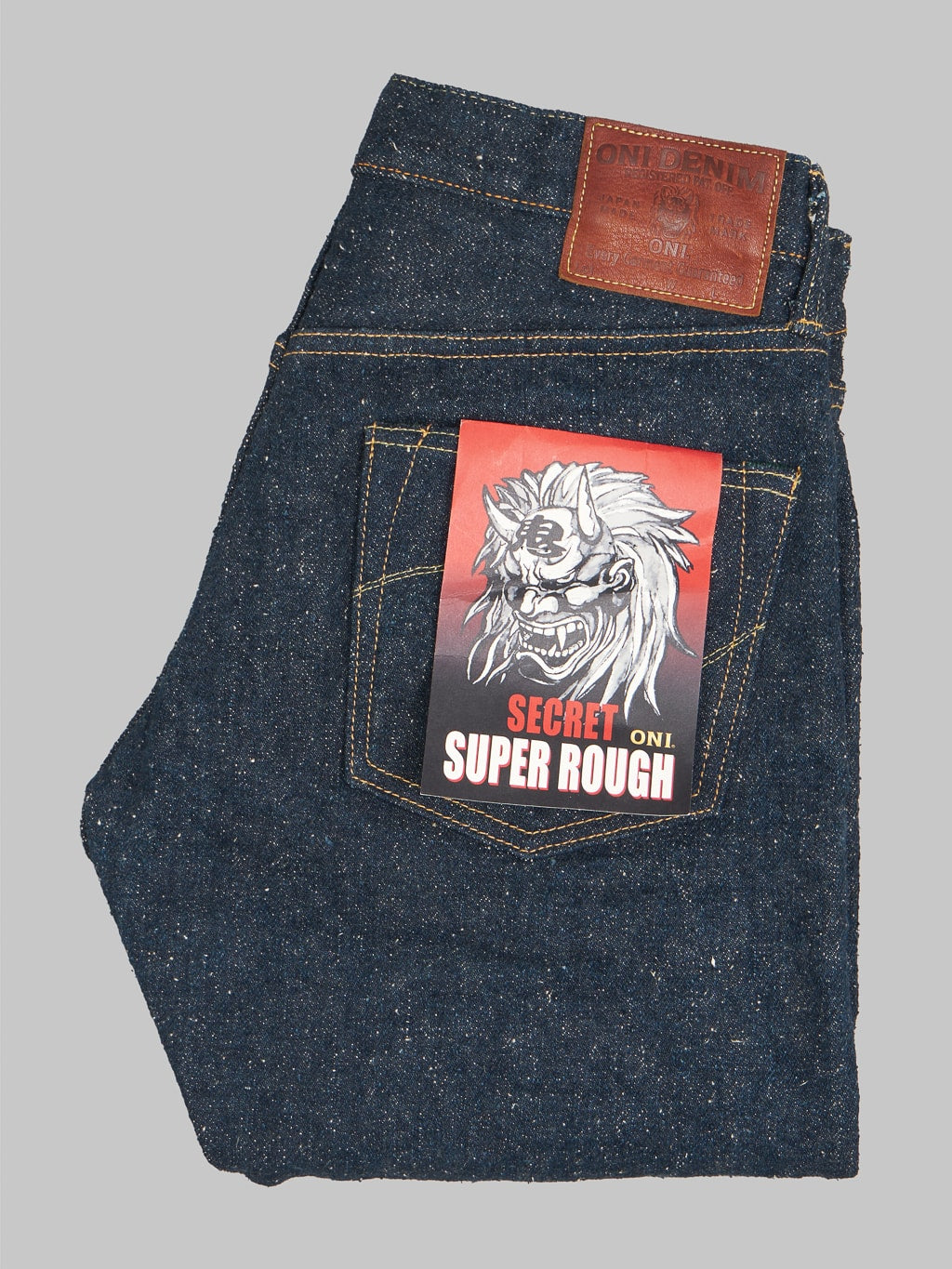ONI Denim 246SESR Secret Super Rough Neat Straight selvedge Jeans japanese made