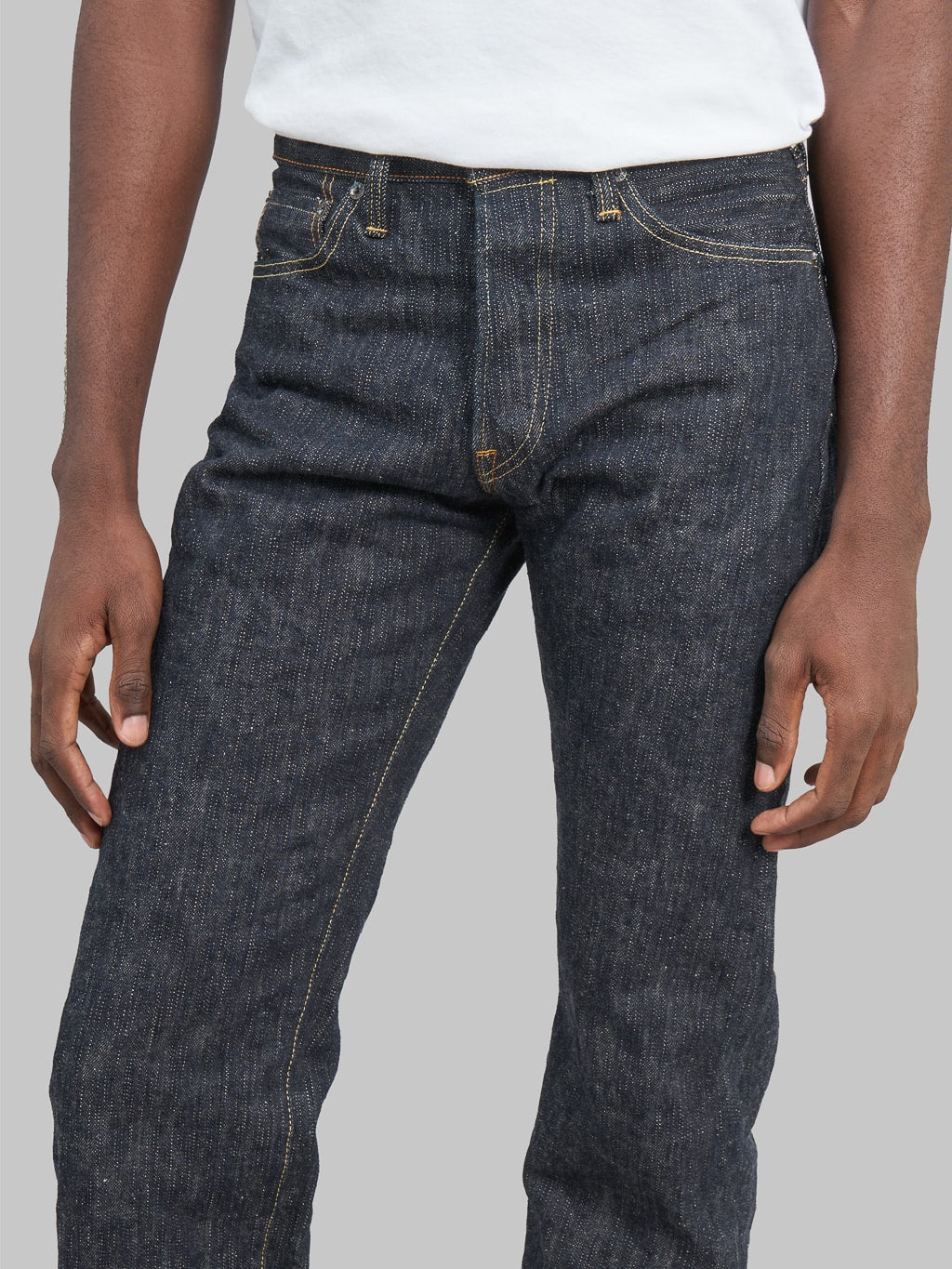 Oni denim kihannen regular straight jeans front rise