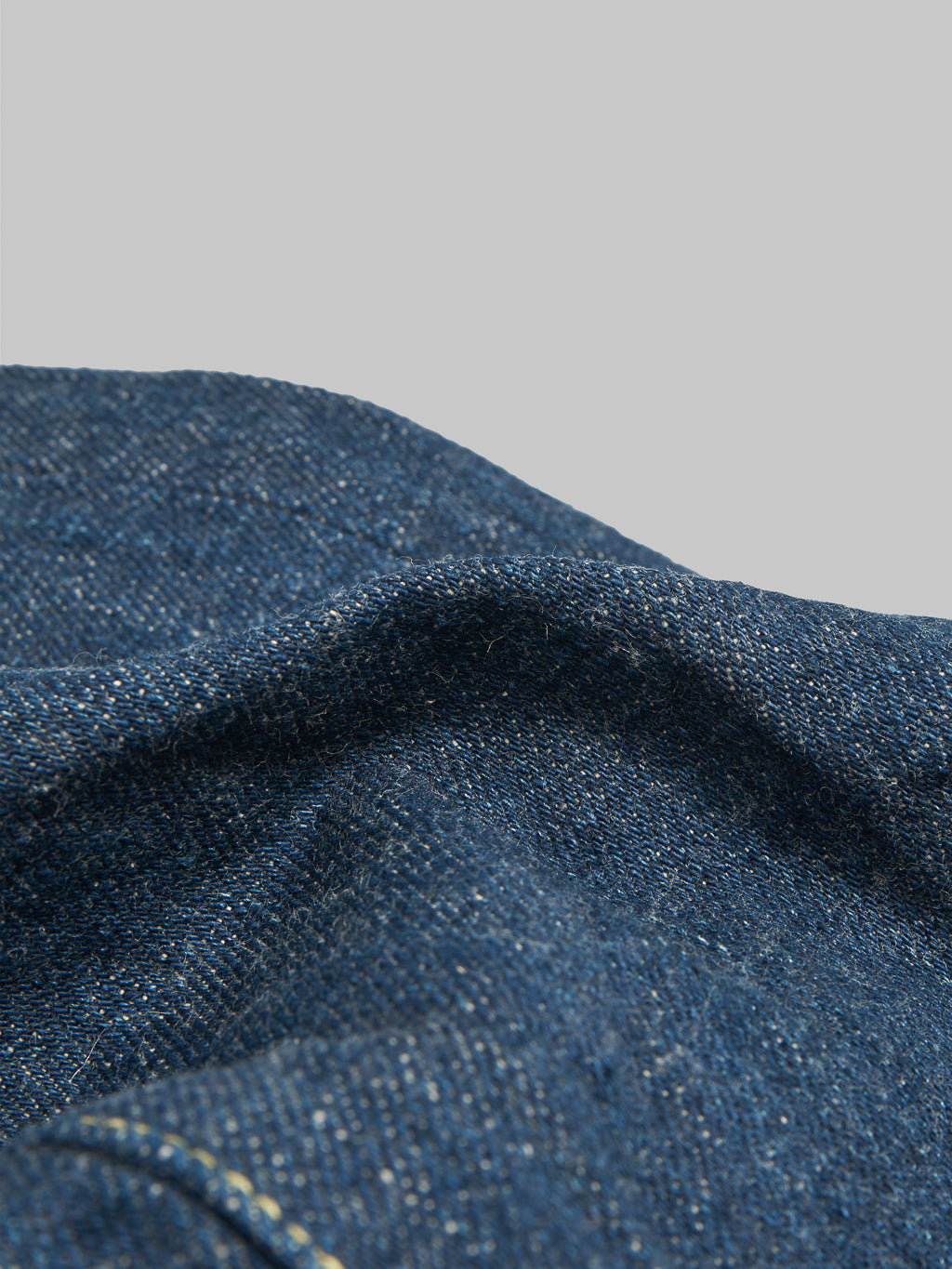 ONI Denim 622 Ishikawadai 15oz Relaxed Tapered Jeans texture