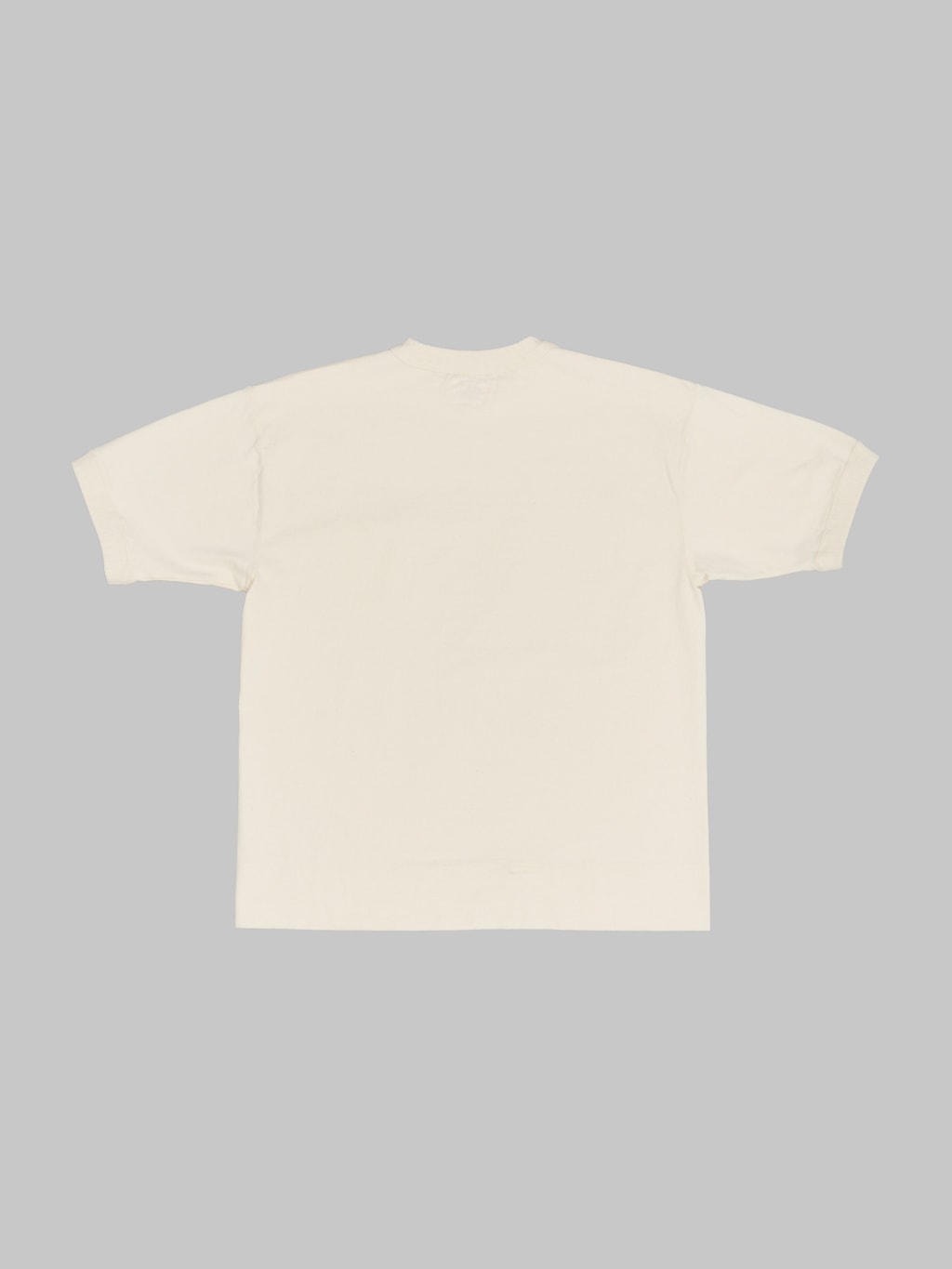 ONI Denim 8oz Loopwheeled Heavyweight TShirt nature back