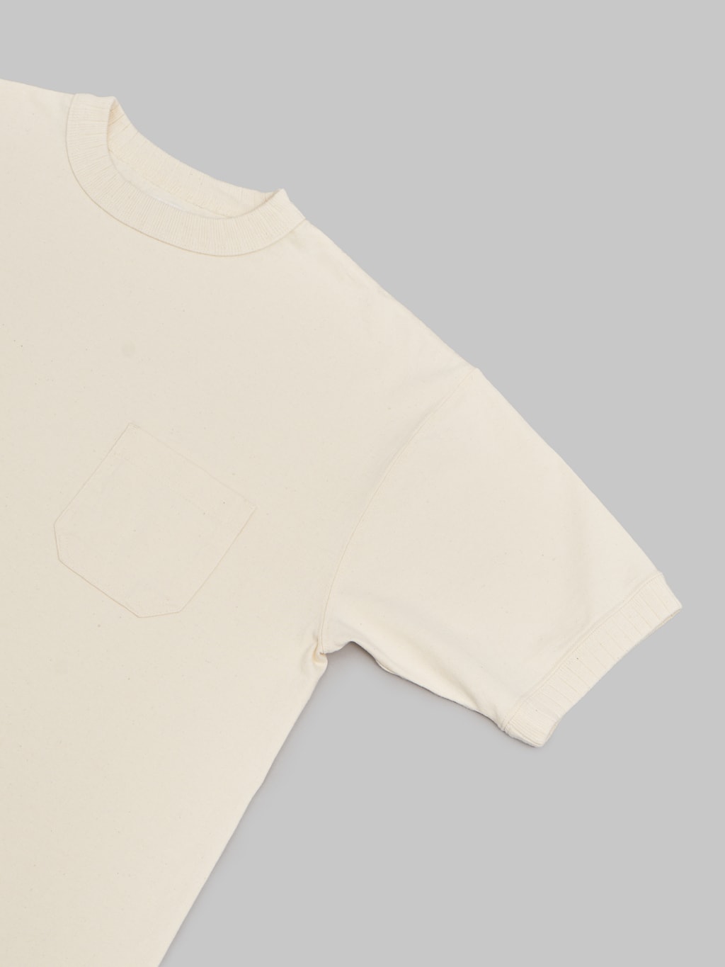 ONI Denim T01 8oz Loopwheeled Heavyweight T-Shirt Nature