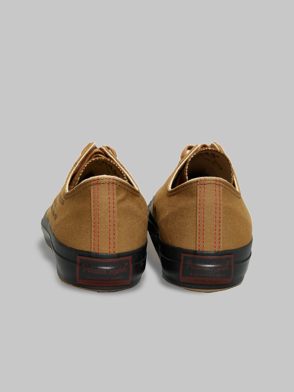 Pras Shellcap Low Sneakers Brown Black brand tag