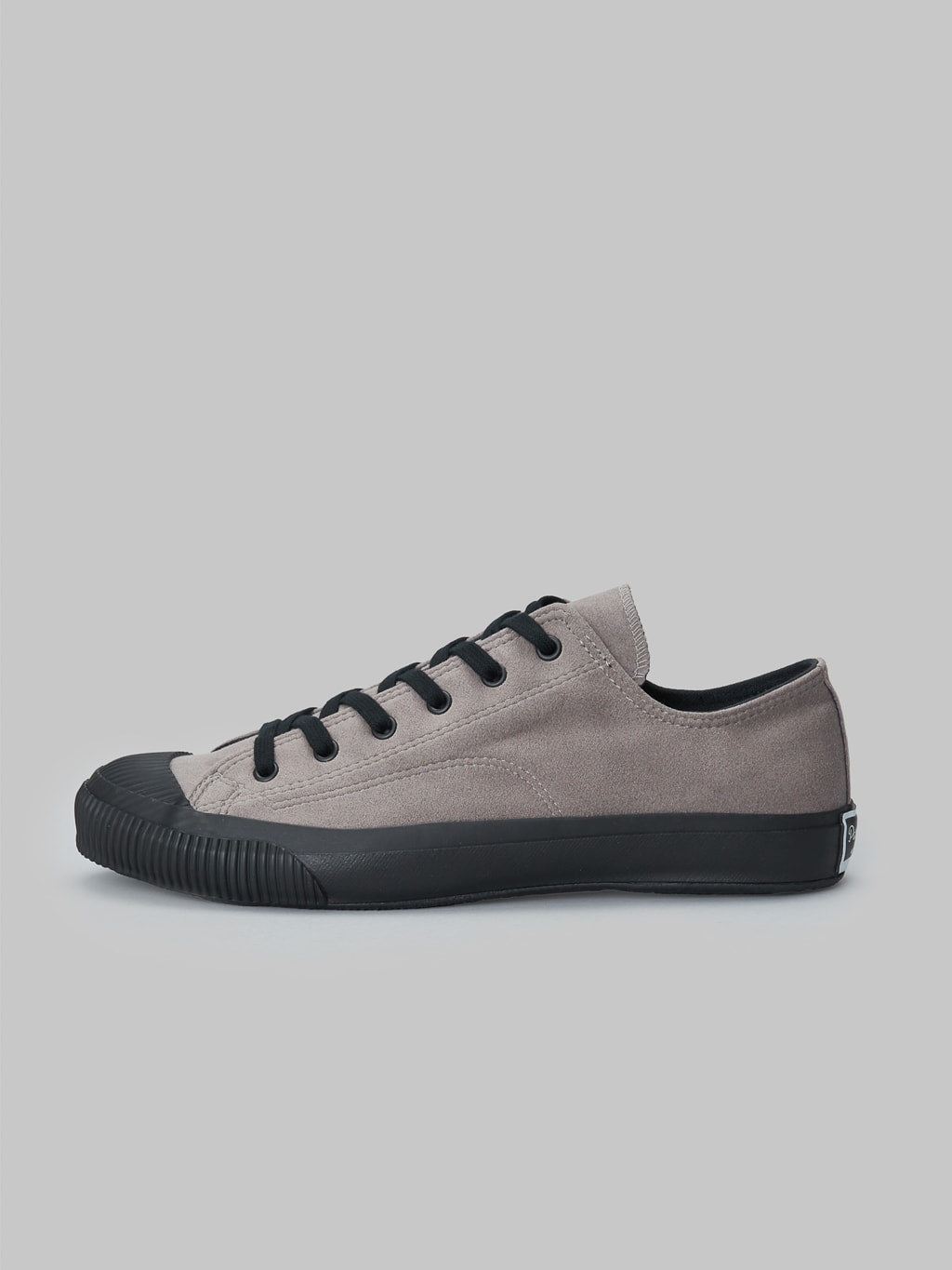 Pras Shellcap Low Vegan Sneakers Suede Grey/Black