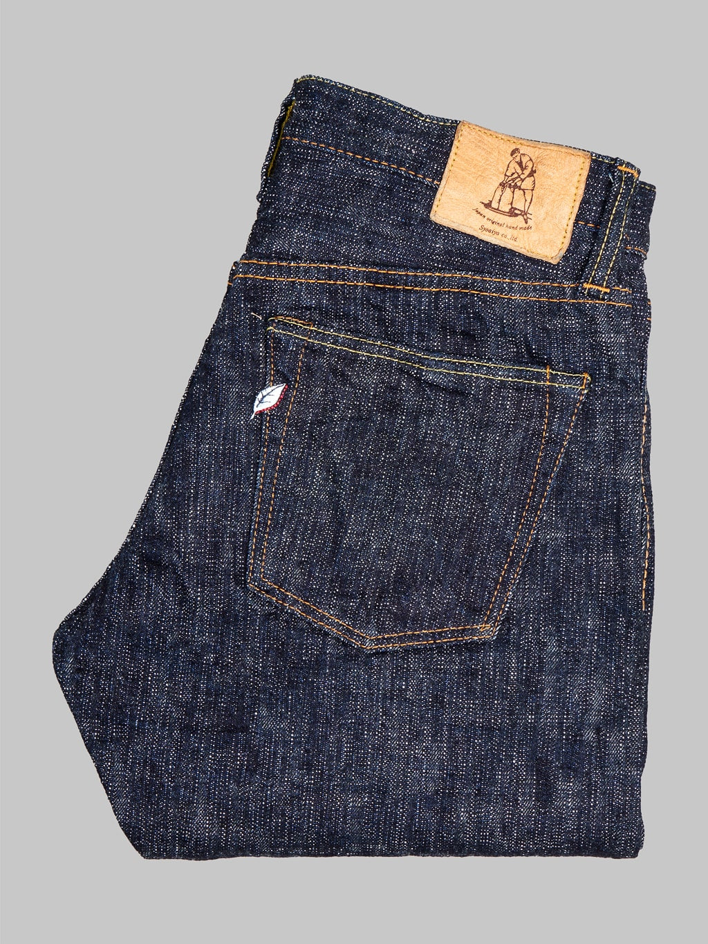 Pure Blue Japan 019 Double Slub 16oz relaxed Tapered Jeans