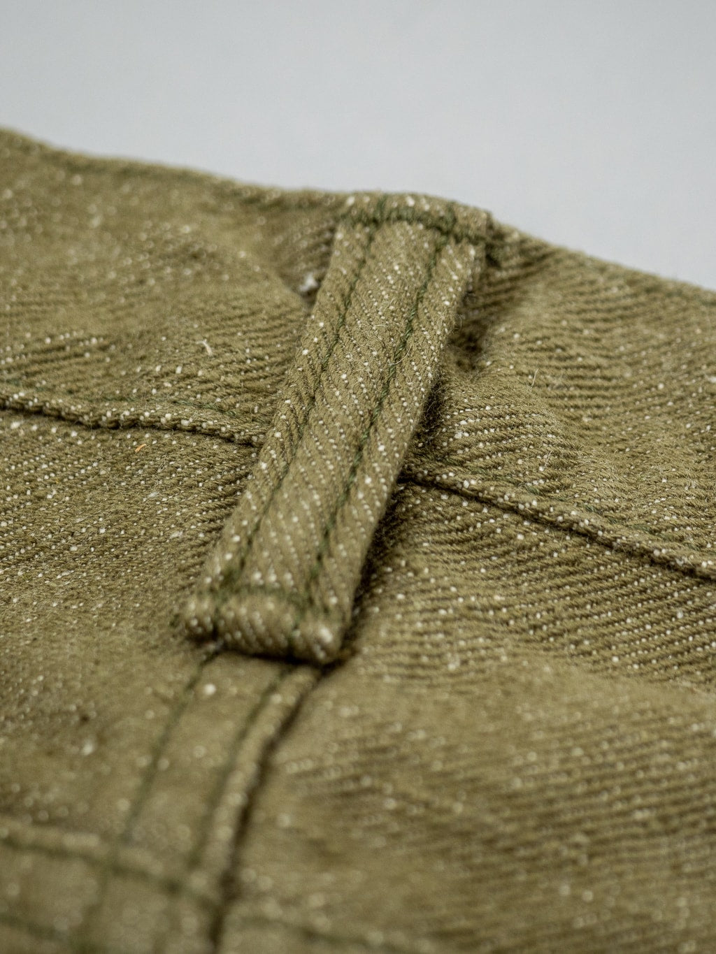 Samurai Jeans S150GNX Uguisu 17oz Regular Straight Jeans belt loop