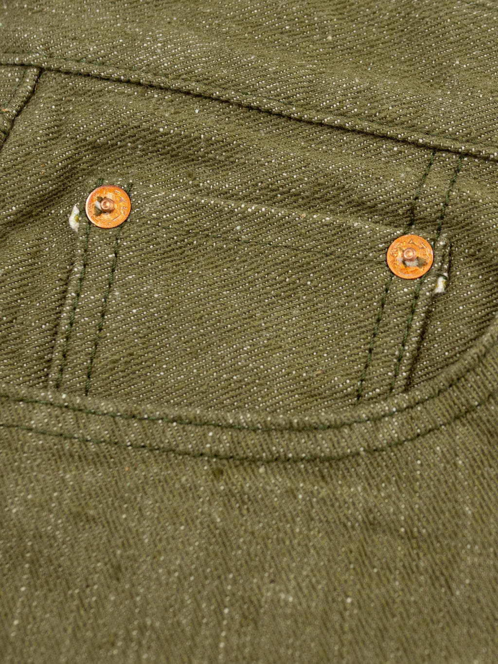 Samurai Jeans S150GNX Uguisu 17oz Regular Straight Jeans copper rivets