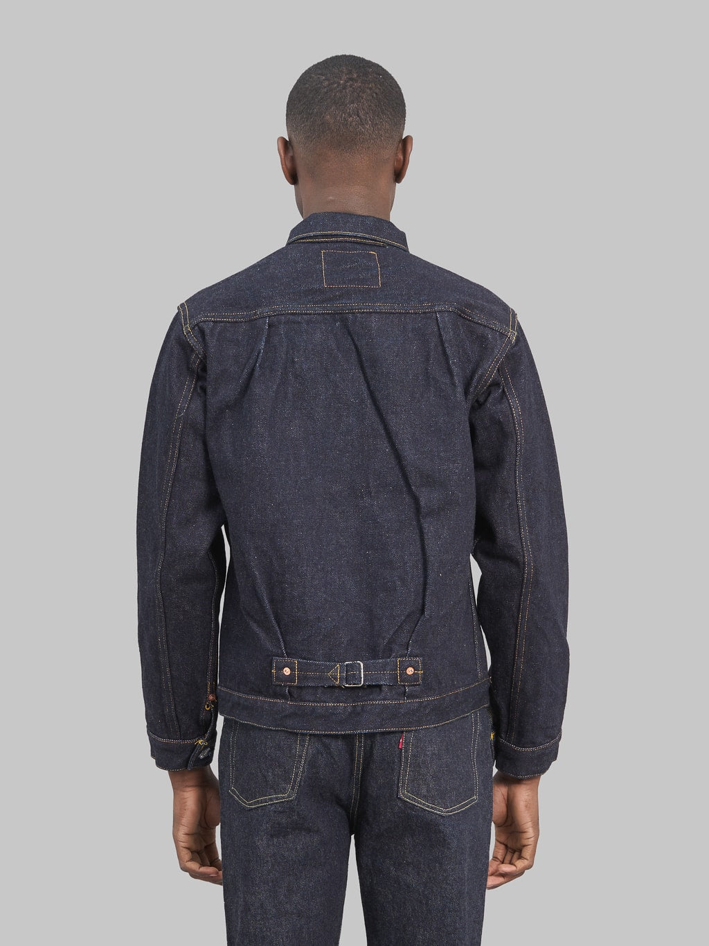 Samurai Jeans S551XX25oz 25th Limited Edition Type I Denim Jacket back