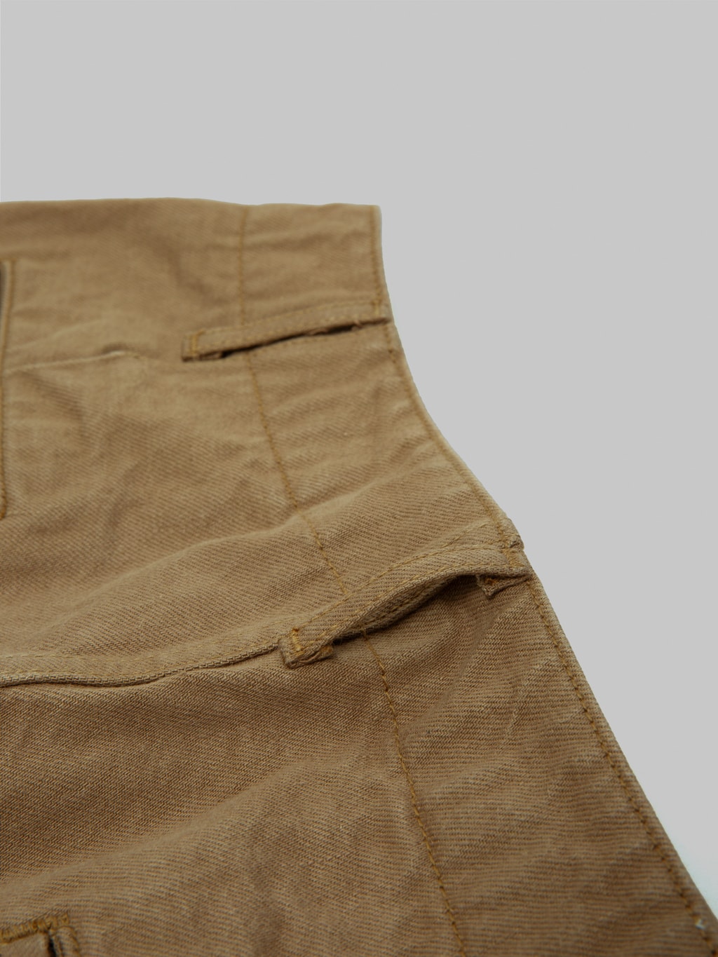 Samurai Jeans SJ48CP 15oz Heavy Chino Wide Straight 100 cotton belt loop