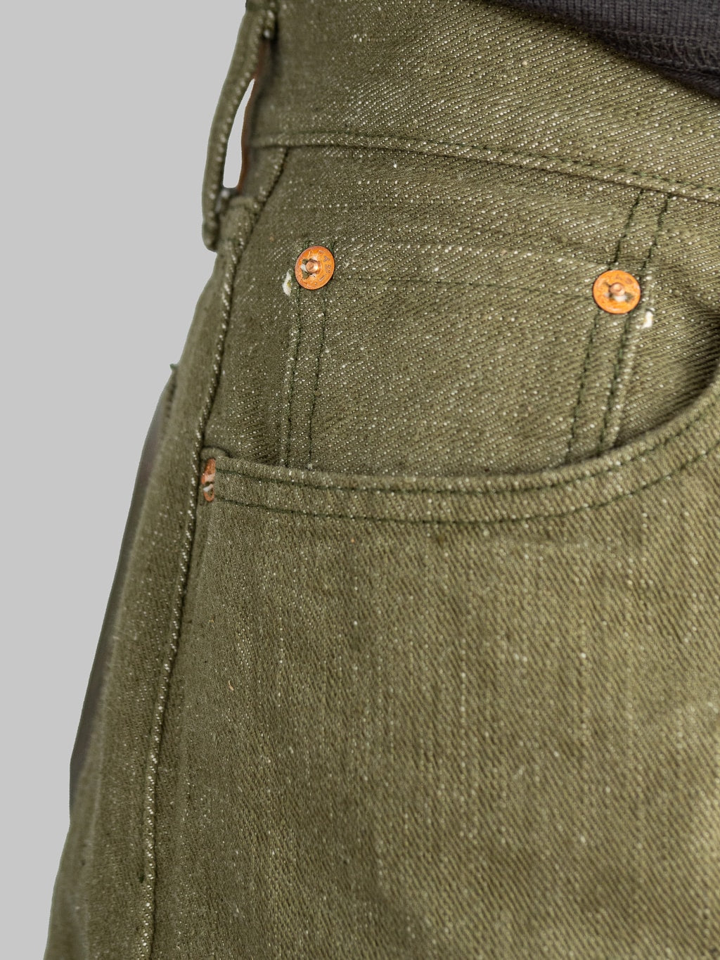 Samurai Uguisu Straight Tapered Jeans coin pocket