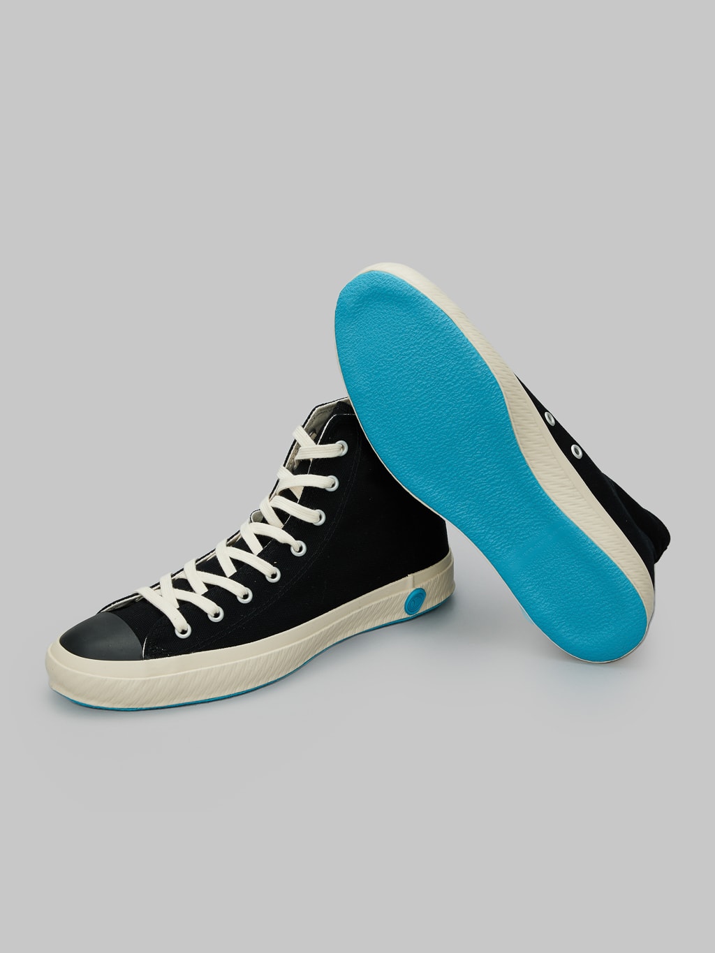 Shoes like pottery high sneaker black rubber sole